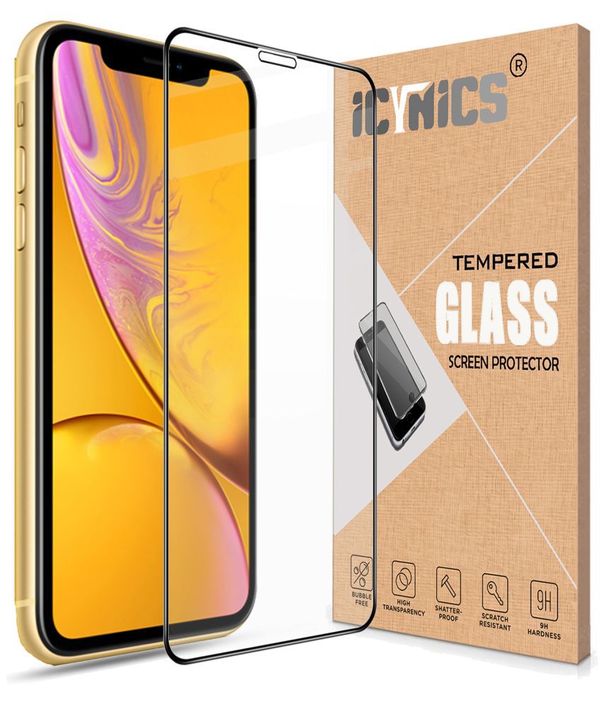    			Icynics - Tempered Glass Compatible For Apple iPhone XR ( Pack of 1 )