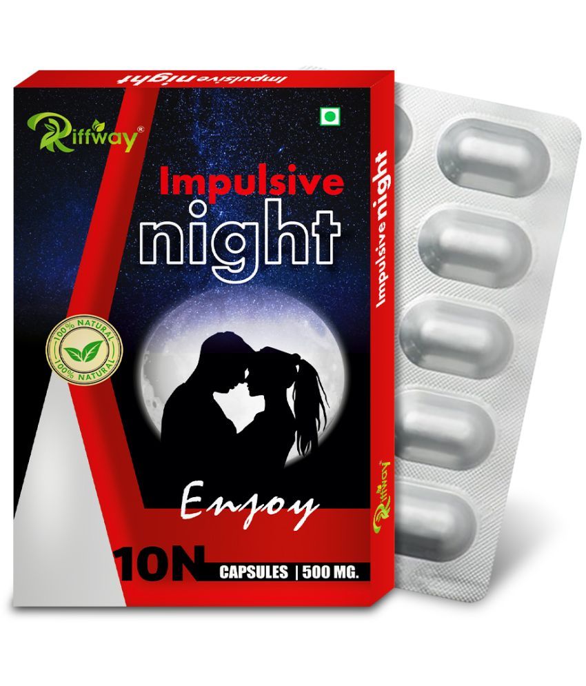     			Impulsive Night Sex Capsule For Men Helps For Digestion| Reduce Sexual Dysfunction |Stamina & Power |Unfalvoured Minerals Capsule