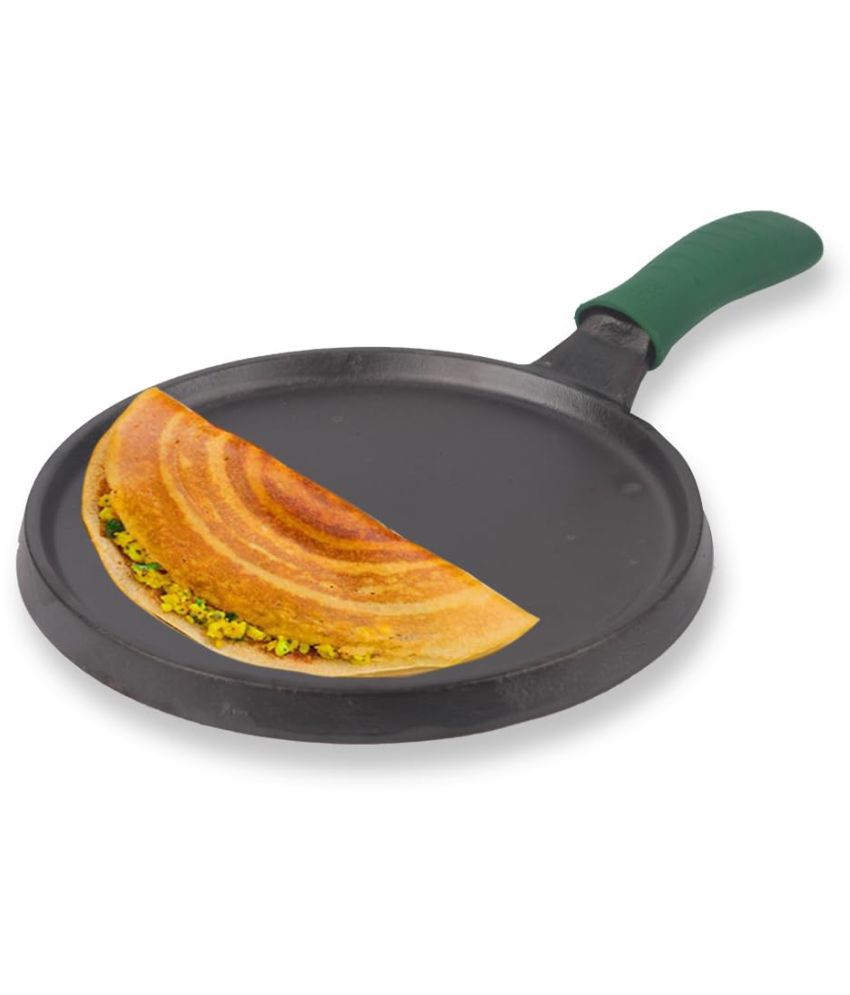     			The Indus Valley - Cast Iron No Coating Fry Pan ml ( Pack of 1 )