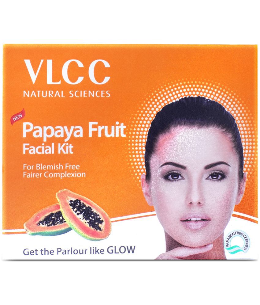     			VLCC Papaya Fruit Single Facial Kit 60 g For Refreshed & Blemish Free Skin