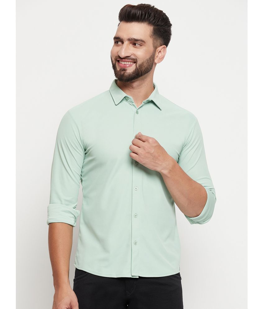     			renuovo - Mint Green Cotton Blend Regular Fit Men's Casual Shirt ( Pack of 1 )