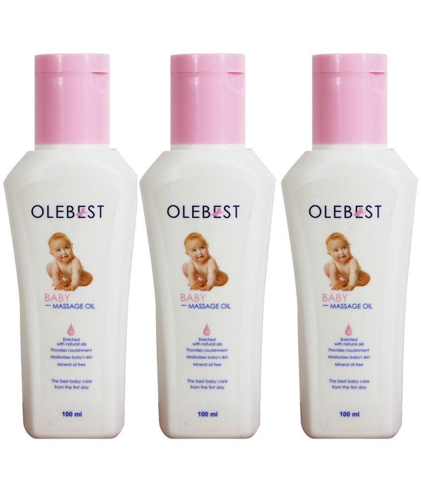     			OLEBEST BABY MASSAGE OIL (100ML): Pack of 3