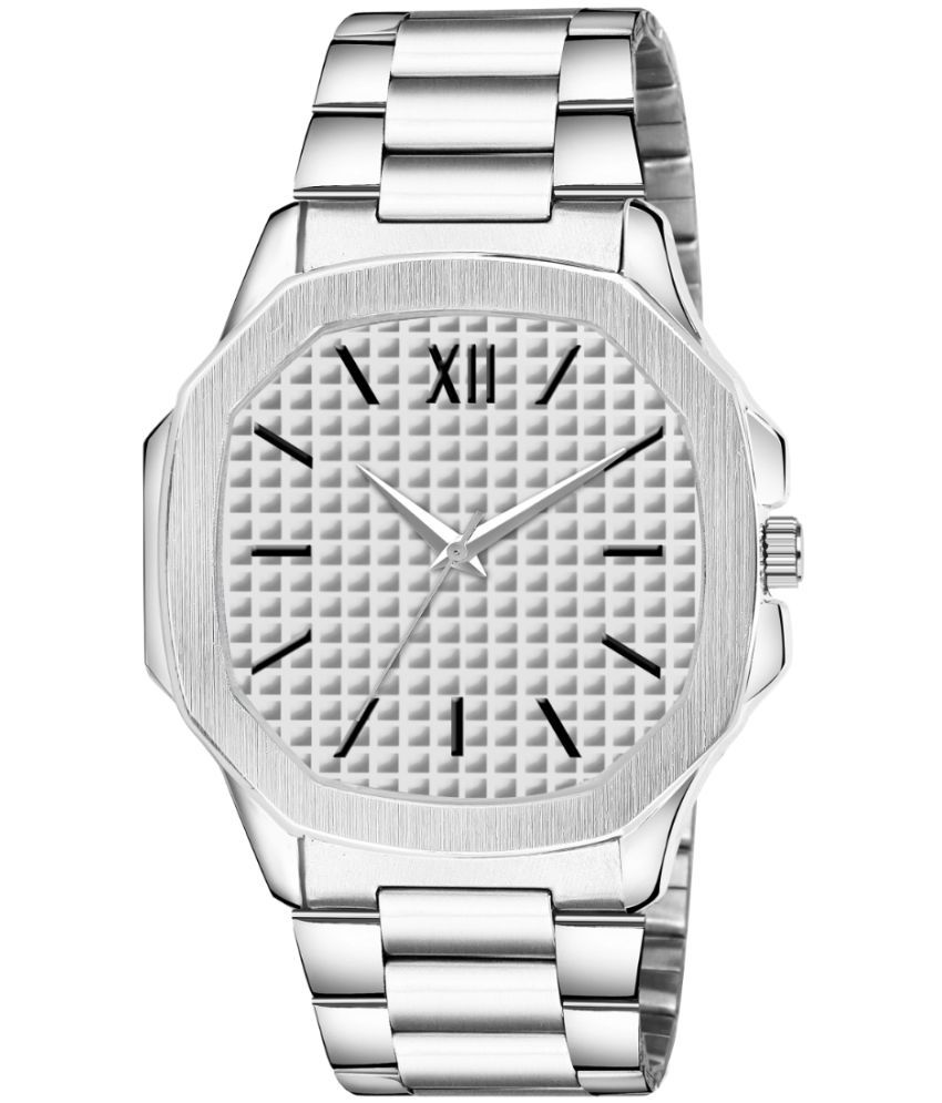     			twixy - Silver Stainless Steel Analog Men's Watch