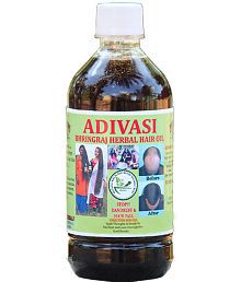 ADIVASI BHRINGRAJ HERBALS - Anti Hair Fall Coconut Oil 500 ml ( Pack of 1 )