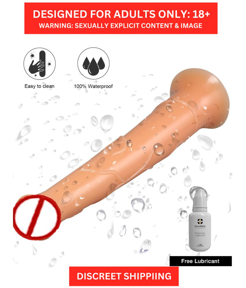     			Easy-Clean Animal  Dildo - Lesbian can use High quality Soft Silicon Veiny Texture Designed Monster Dildo With Kaamraj Lube Free