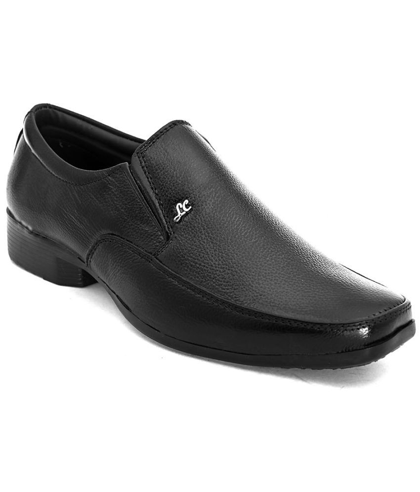     			Fashion Victim - Black Men's Slip On Formal Shoes