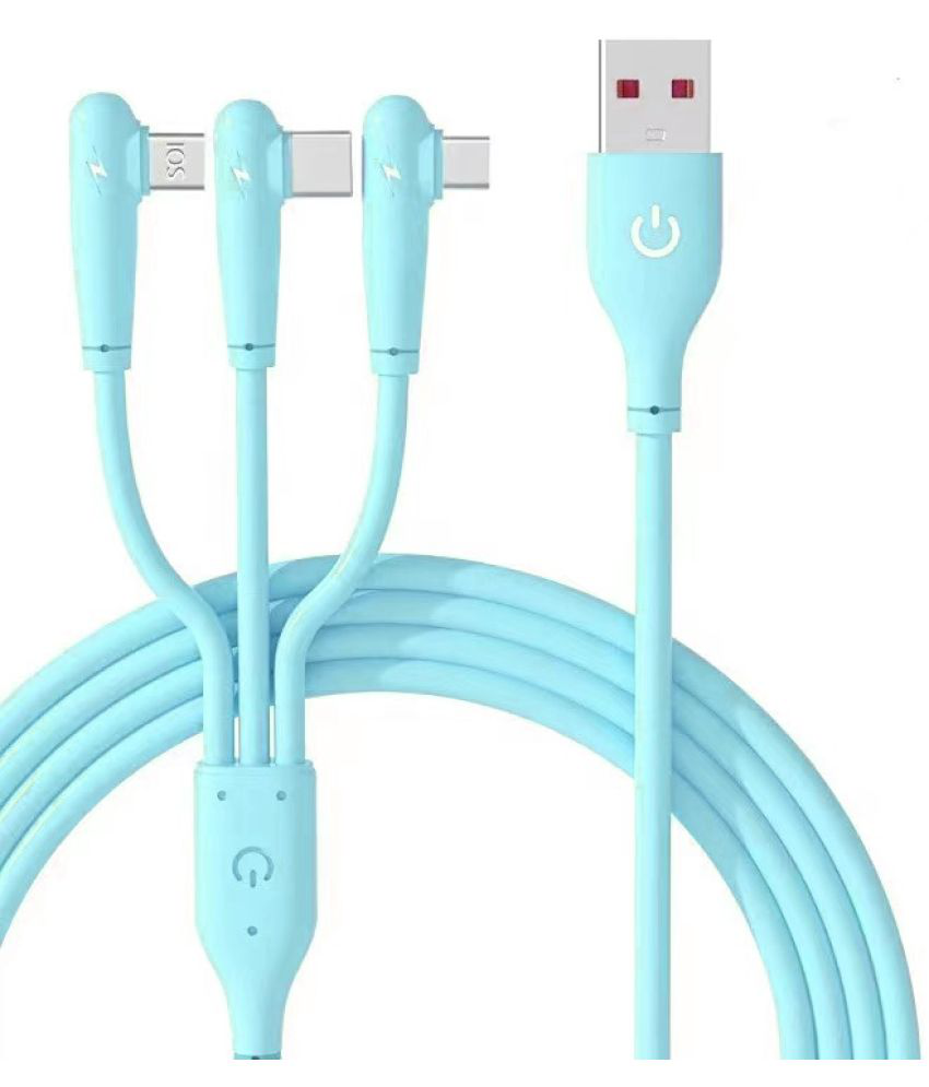     			Life Like - Blue 5 A Multi Pin Cable 1.2 Meter