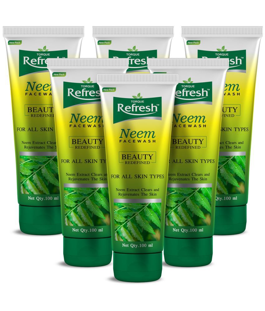     			Refresh - Acne or Blemishes Removal Face Wash For All Skin Type ( Pack of 6 )