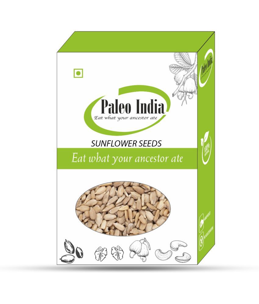     			Paleo India 400g Sunflower Seeds| Seeds For Eating| Dry Fruits and Seeds