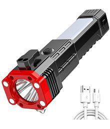 Let light - 3W Hammer Rechargeable Flashlight Torch