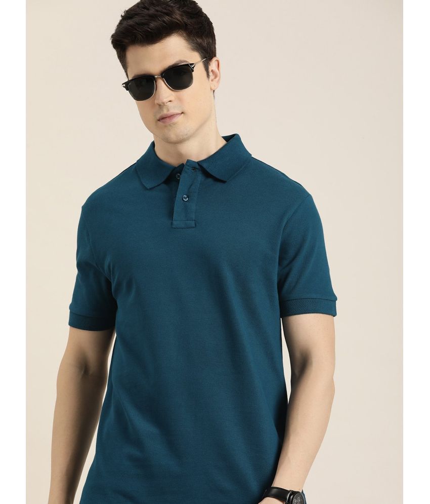     			Dillinger - Blue Cotton Regular Fit Men's Polo T Shirt ( Pack of 1 )