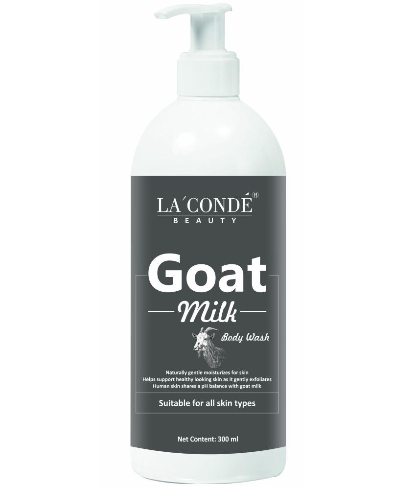     			La'Conde Goat Milk Mousse Body Wash for a  Spa Experience for moisturizing body care Body Wash 300 mL