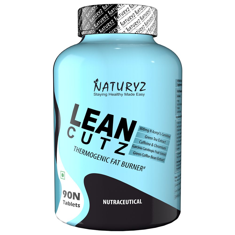     			NATURYZ Lean cutz Thermogenic Fat Burner with Carnitine & 7 Extracts for Men-Women (90 Tablets)