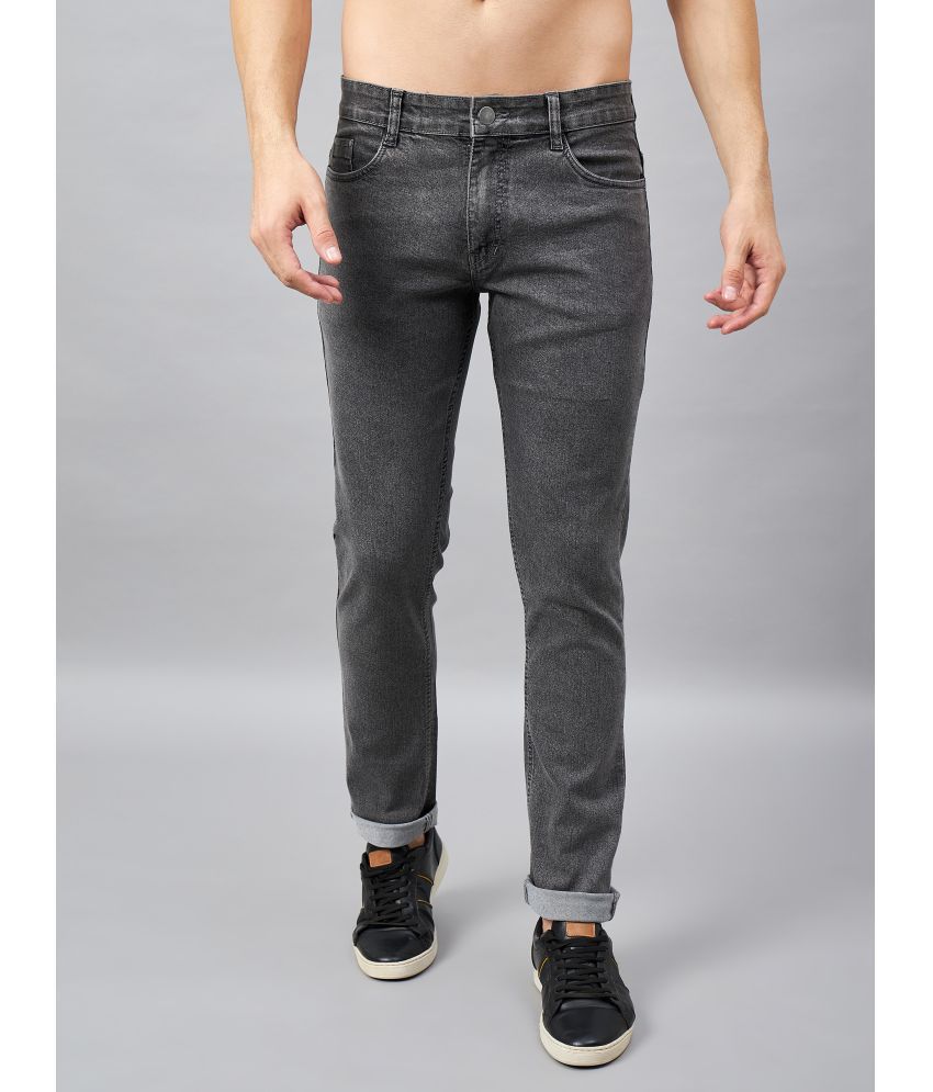     			Studio Nexx - Grey Denim Slim Fit Men's Jeans ( Pack of 1 )