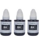 TEQUO 790 Black Pack of 3 Cartridge for GI-790 BLACK INK Printers G1000,G1010,G1100,G2000,G2002,G2010,G2012,G2100,G3000,G3010,G3012,G3100,