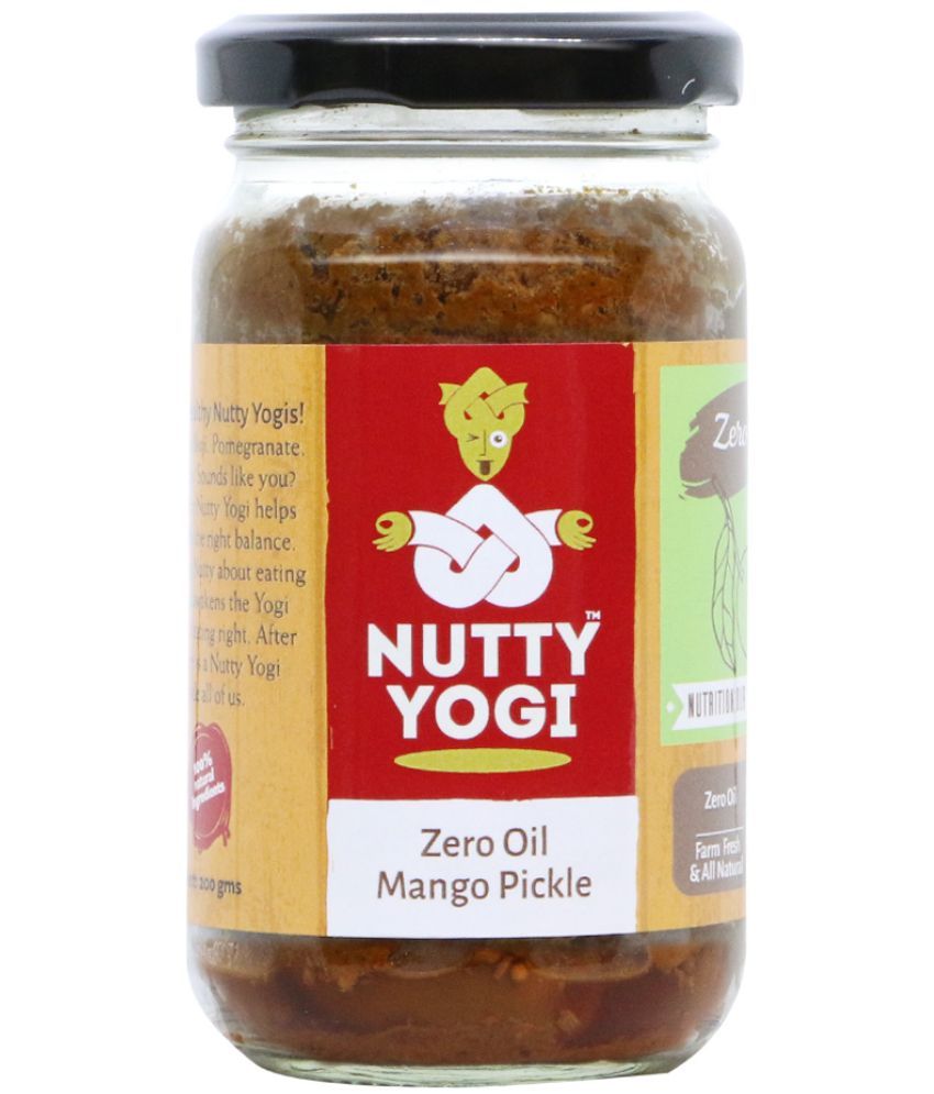     			Nutty Yogi Zero oil Mango Pickle 200 g