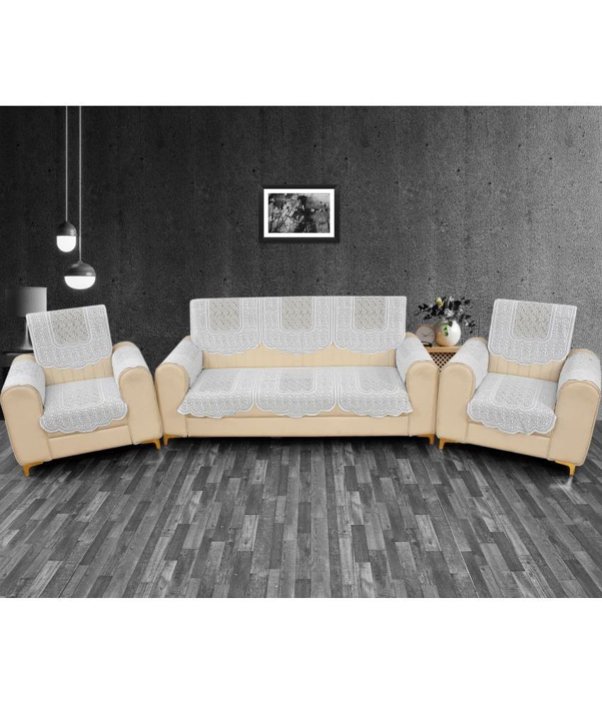     			WISEHOME - 5 Seater Poly Cotton Sofa Cover Set ( More Than 10 )