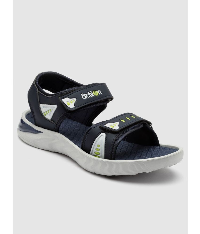     			Action - Navy Men's Sandals