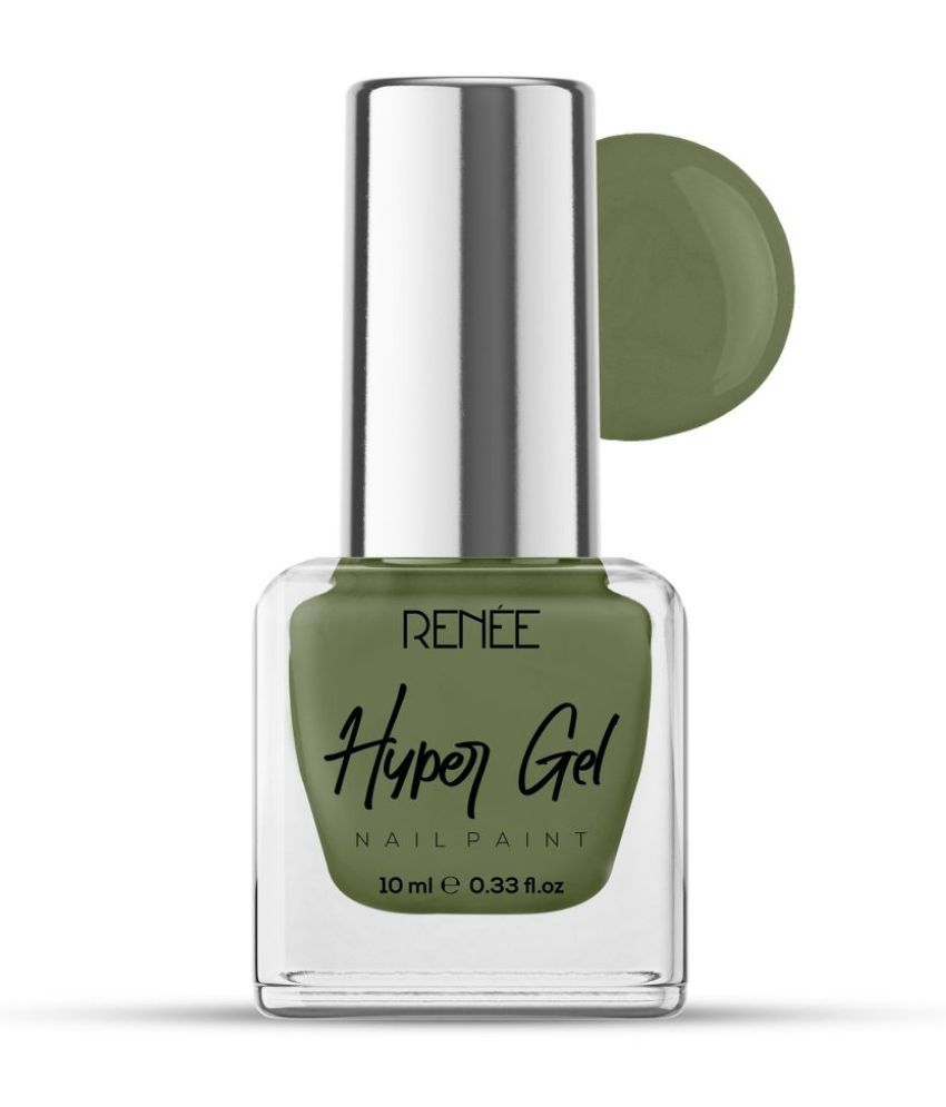     			RENEE Hyper Gel Nail Paint - Olive Green 10ml