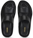 Liberty - Black Men's Leather Slipper