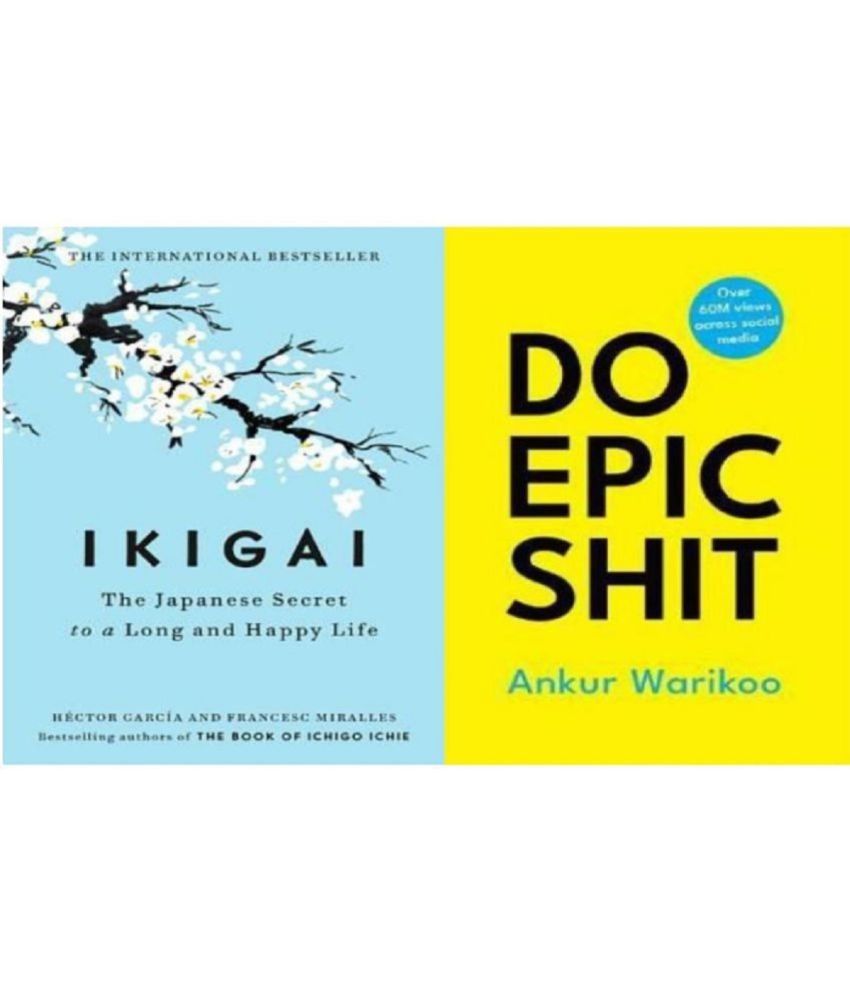     			( Combo of 2 books ) IKIGAI + Do Epic Shit (English, Paperback, )