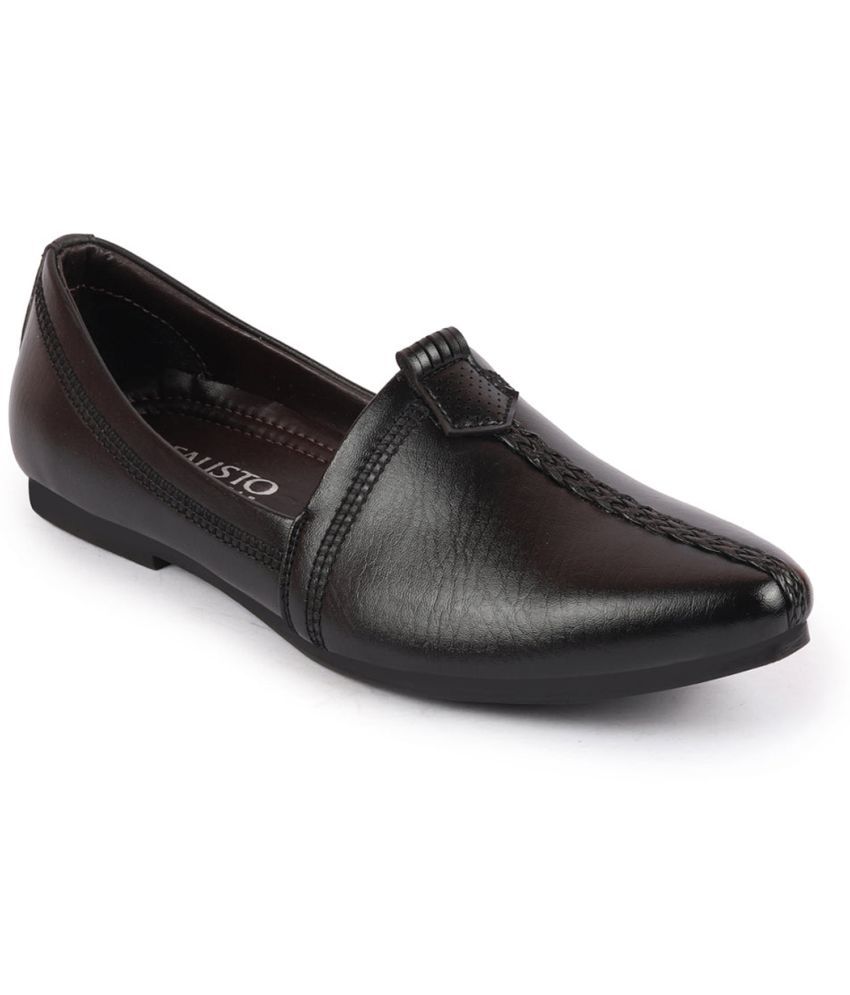     			Fausto - Black Men's Designer Shoes