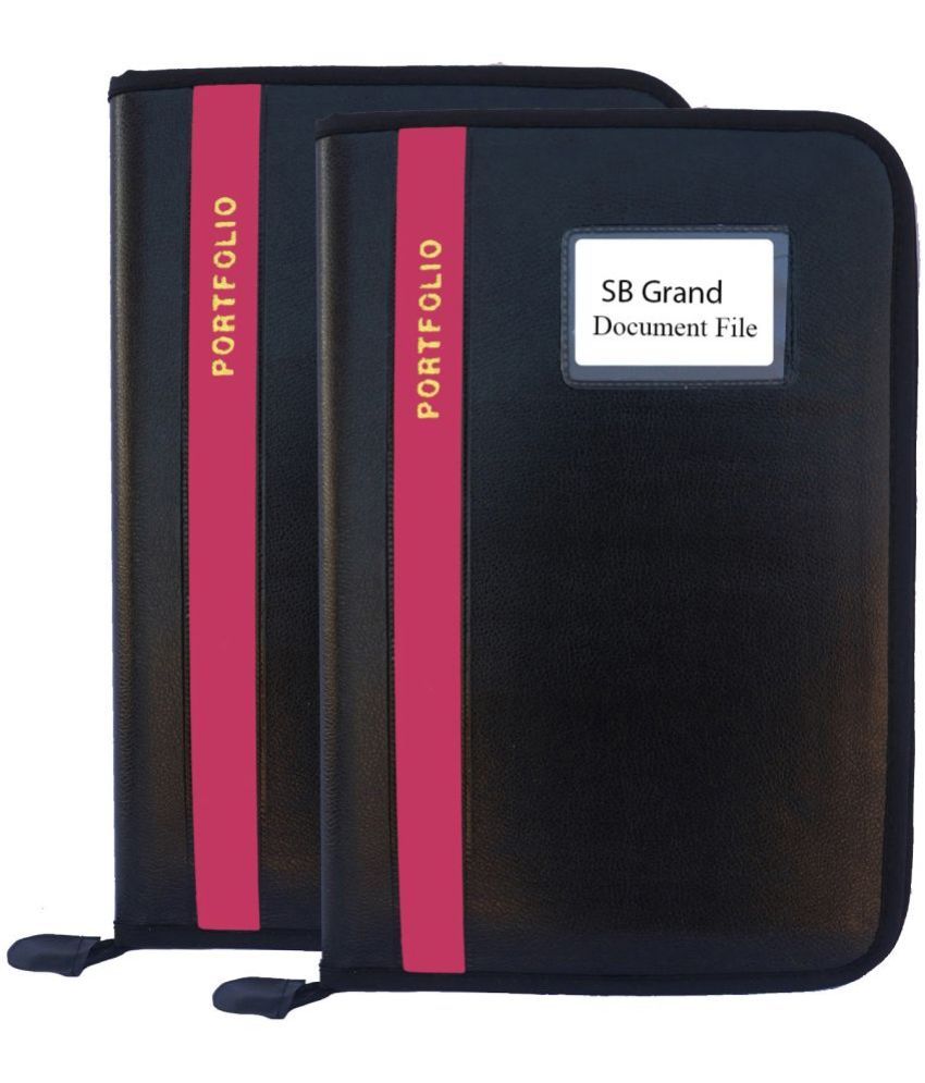     			Sb Grand - Burning Red File Folder ( Pack of 2 )