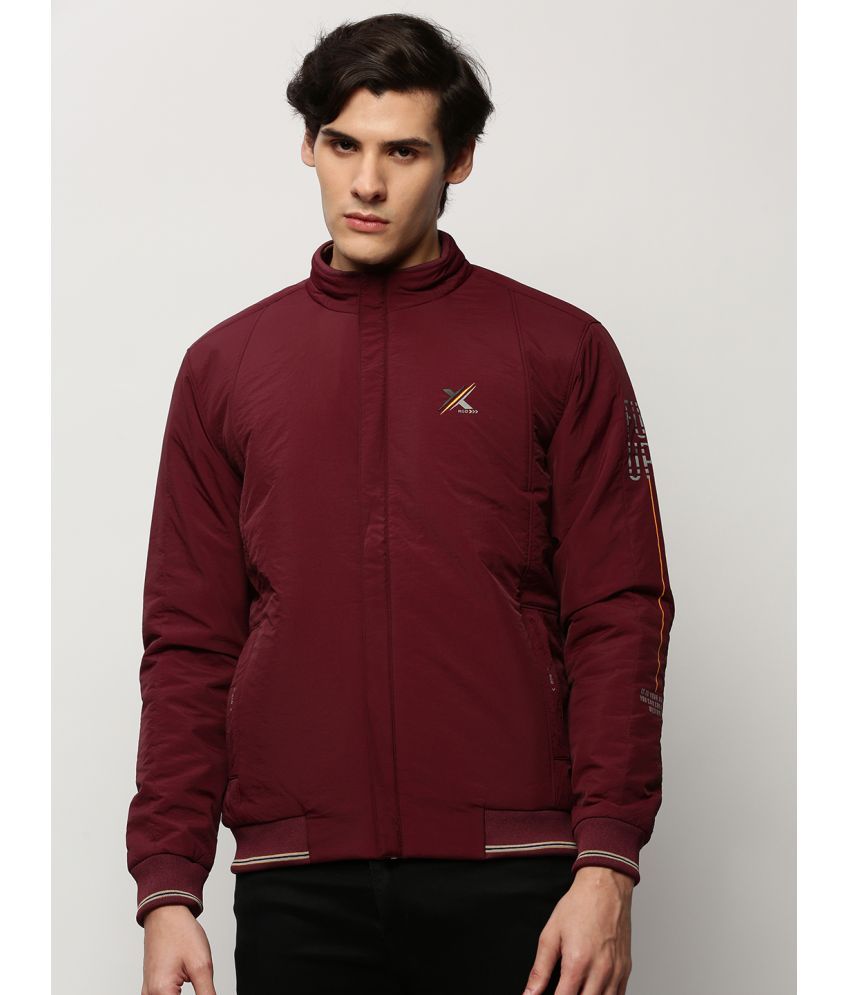     			Showoff Nylon Men's Windcheater Jacket - Maroon ( Pack of 1 )