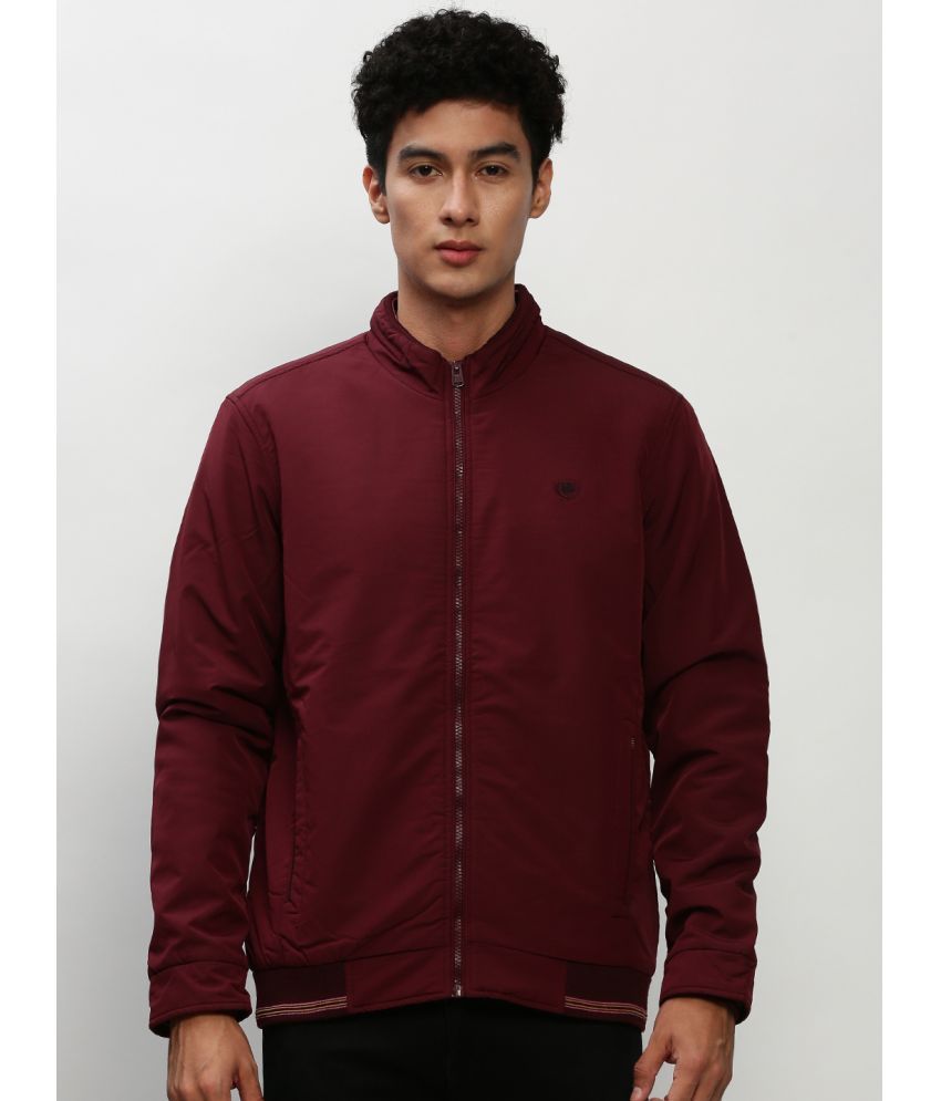     			Showoff Nylon Men's Windcheater Jacket - Maroon ( Pack of 1 )