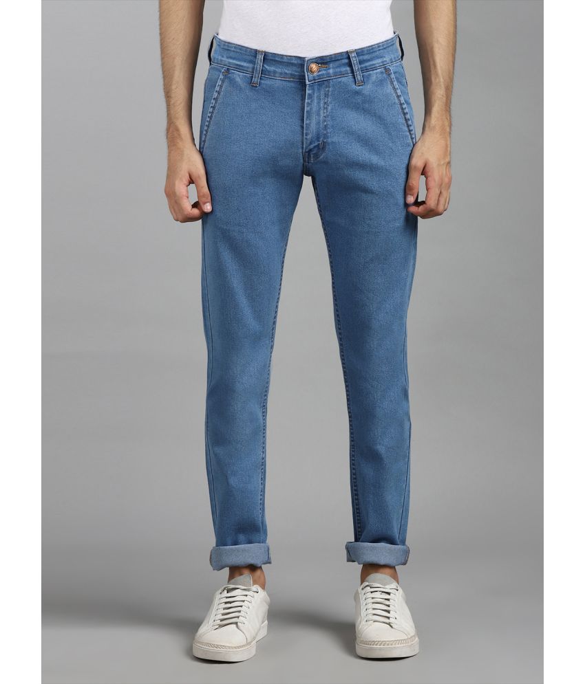     			Supernova Inc. Slim Fit Distressed Men's Jeans - Light Blue ( Pack of 1 )