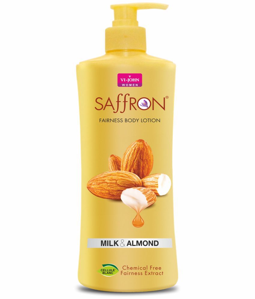     			VI-JOHN Saffron Milk Almond Fairness Body Lotion for Men & Women 400ml