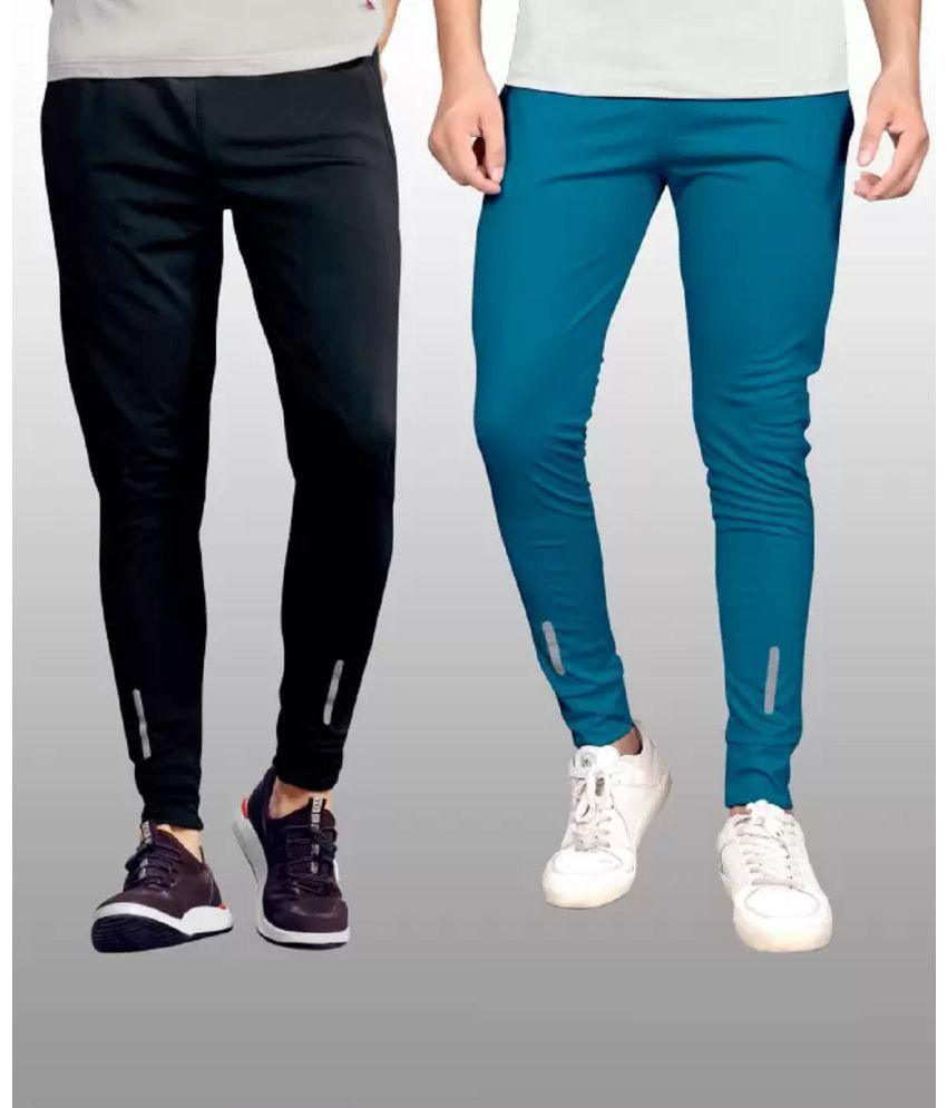     			Gazal Fashions - Multicolor Polyester Men's Trackpants ( Pack of 2 )