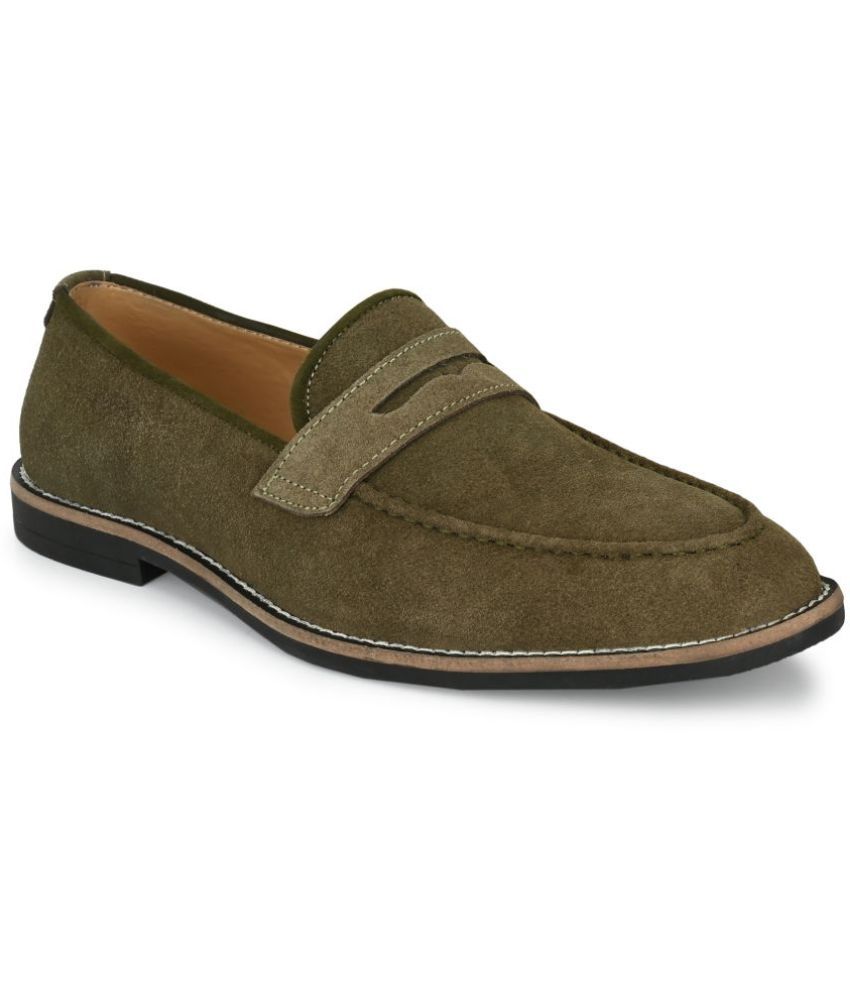     			Big Fox - Green Men's Slip on