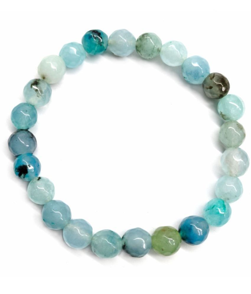     			DAIVYA WELLNESS - Light Blue Bracelet ( Pack of 1 )