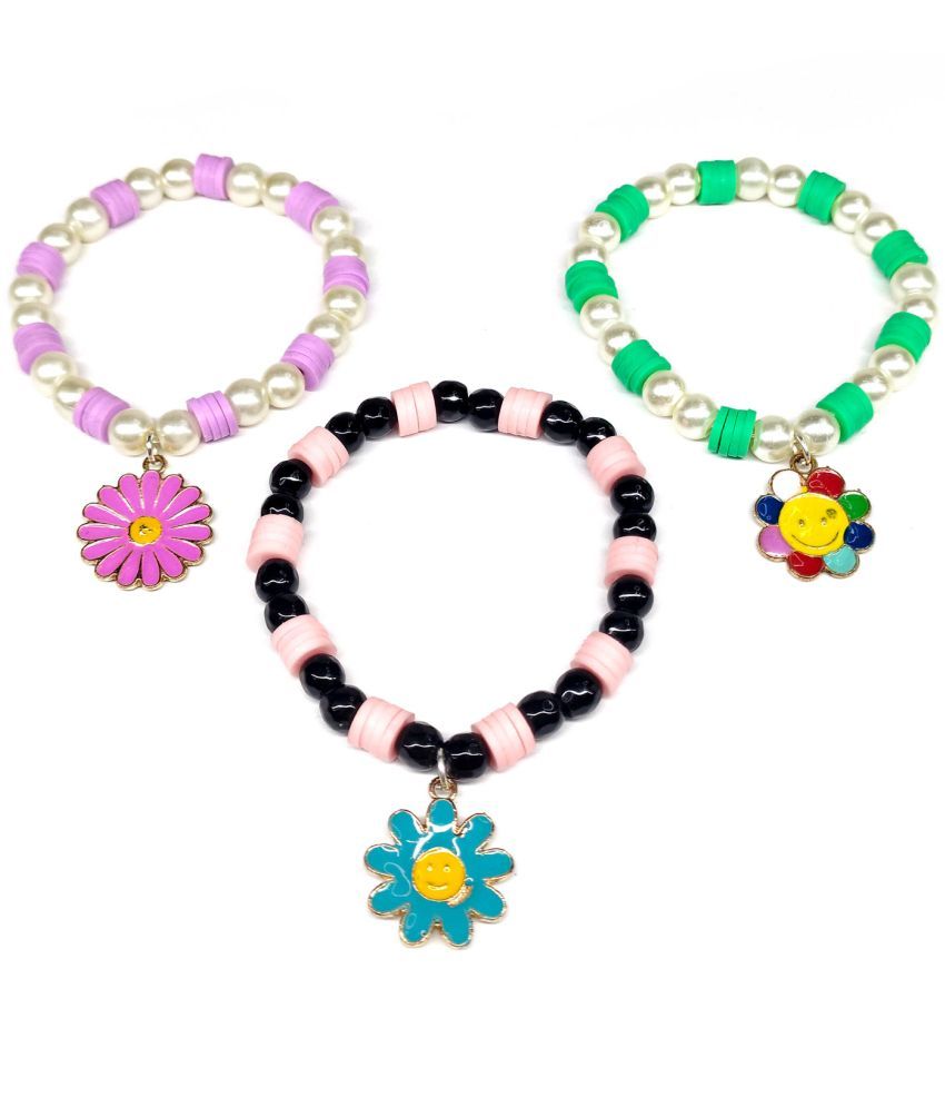     			DAIVYA WELLNESS - Multicolor Bracelet ( Pack of 3 )