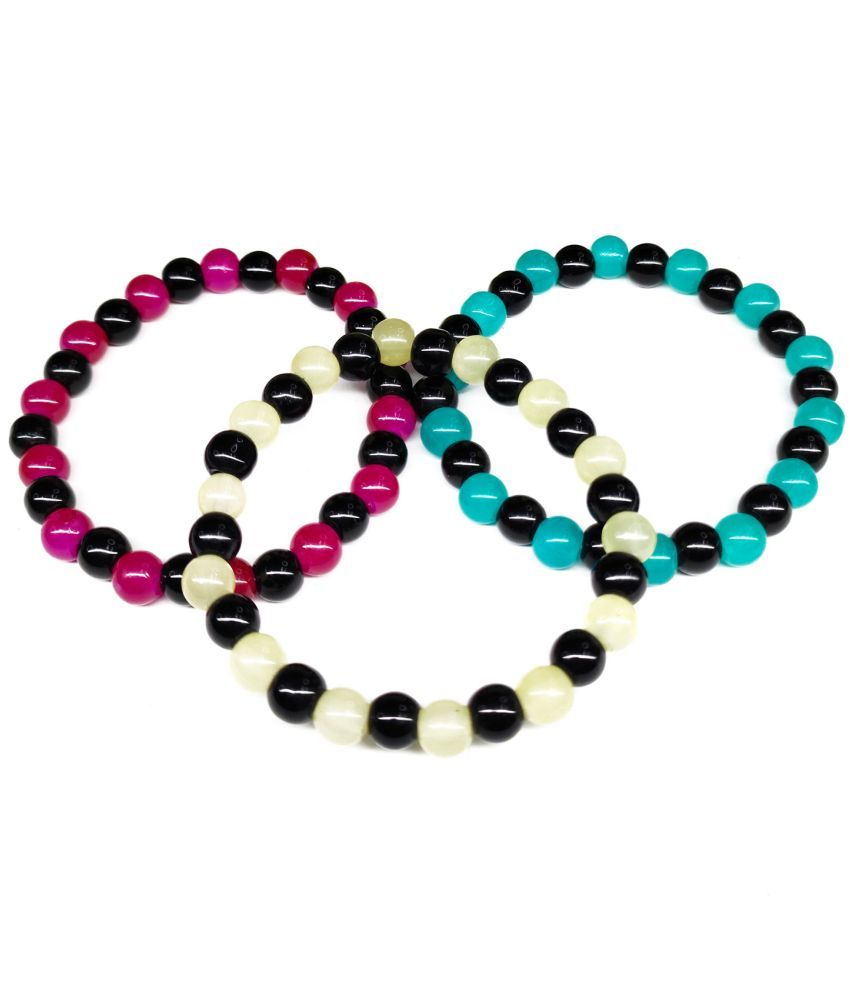     			DAIVYA WELLNESS - Multicolor Bracelet ( Pack of 3 )