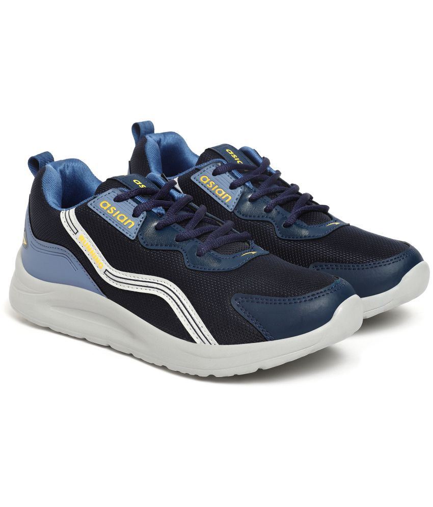     			ASIAN - ELECTRIC-08 Navy Men's Sports Running Shoes
