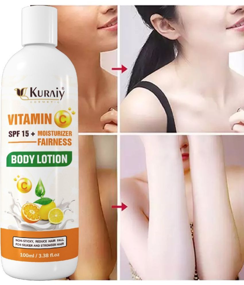     			KURAIY Beautiful Vitamin C Body Lotion Whitening Moisturizing Body Moisrurizer Lotion