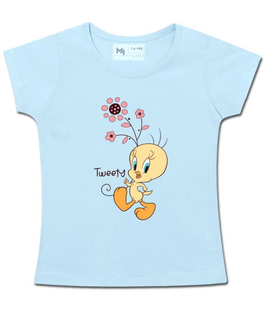     			MINUTE MIRTH - Blue Baby Girl T-Shirt ( Pack of 1 )