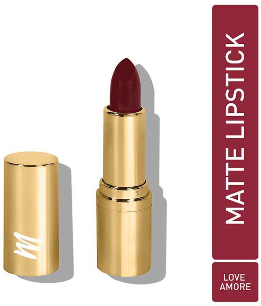     			MYGLAMM - Maroon Matte Lipstick 4.2