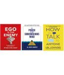 ( Combo of 3 books )Ego Is the Enemy + The Power of your subconscious mind + How To Talk Anyone ( paperback )