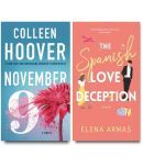 November 9: A Novel + The Spanish Love Deception (2 Books Combo with Free Customized Bookmarks) Paperback  1 January 2022