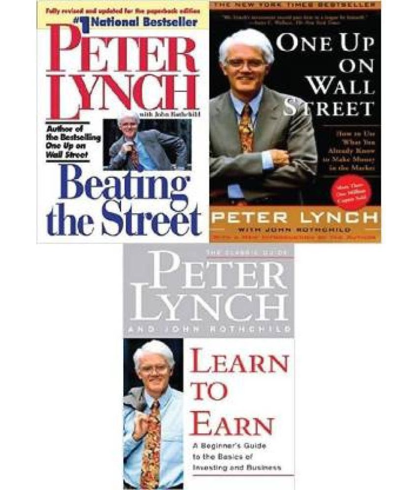     			Combo Of Peter Lynch Books: Beating The Street, One Up On Wall Street And Learn To Earn (English, Paperback, Peter Lynch)