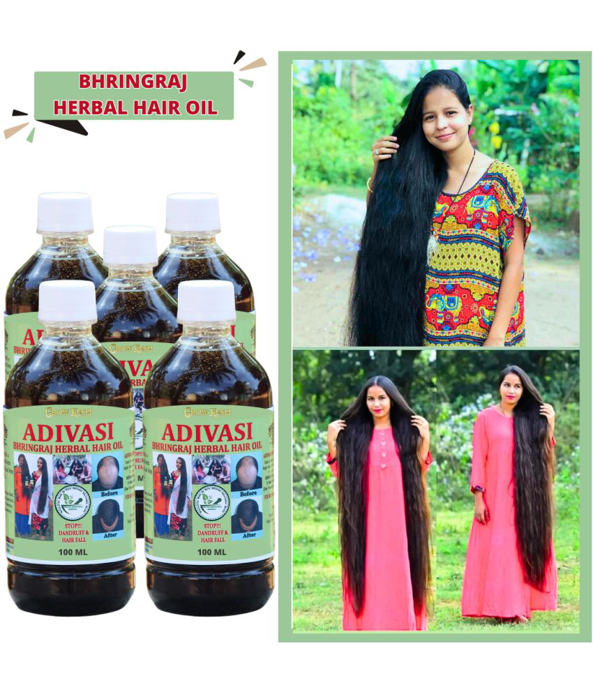     			Growkesh - Anti Dandruff Bhringraj Oil 500 ml ( Pack of 5 )