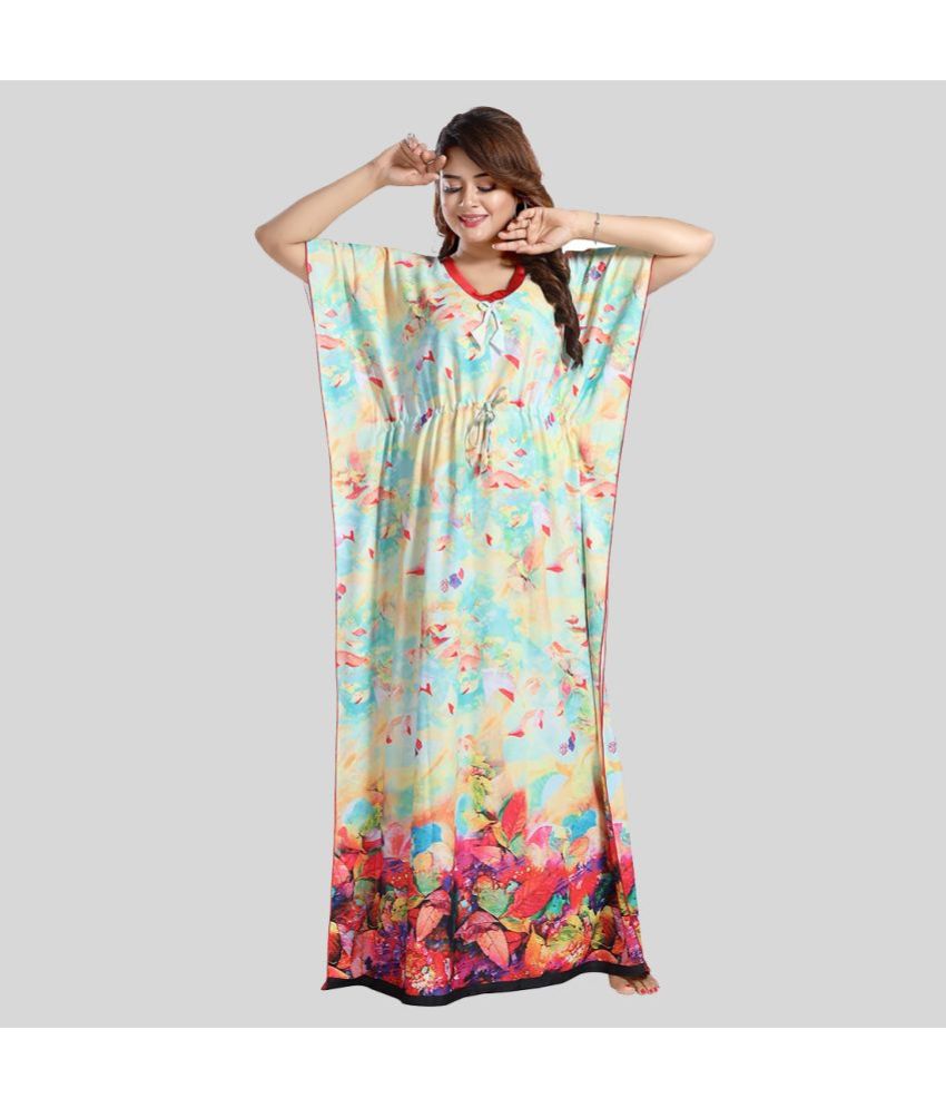     			Gutthi - Multi Color Hosiery Women's Nightwear Nighty & Night Gowns ( Pack of 1 )