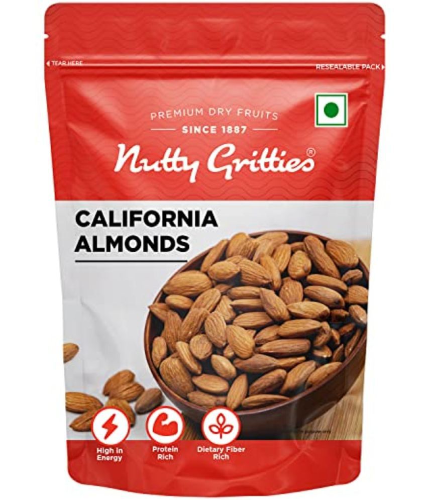     			Nutty Gritties 100% Natural California Almonds - 200g