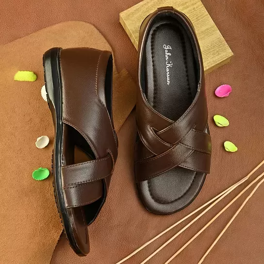 Men Kolhapuri Sandals, Size: 7 at Rs 235/pair in Jaipur | ID: 22954943373