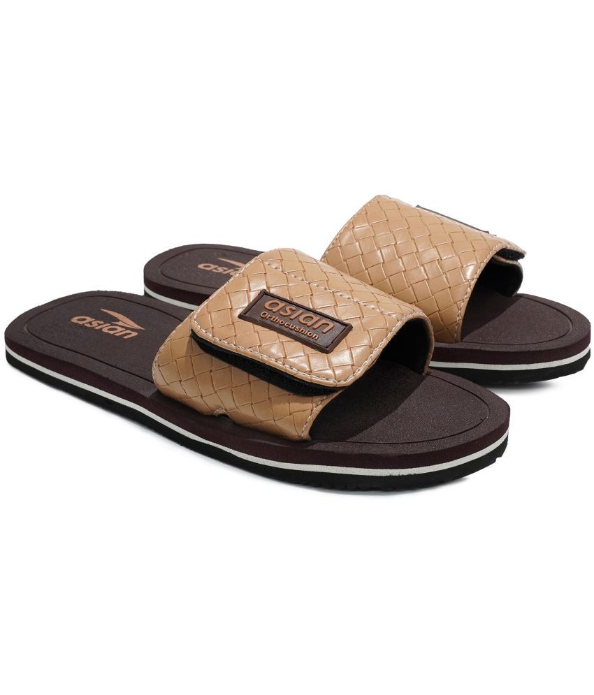     			ASIAN Beige Women's Slide