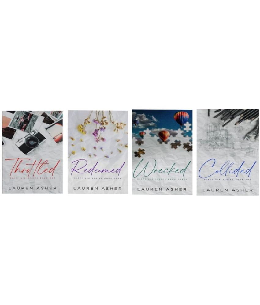     			Bestseller Combo Series Collided and Redeemed + Throttled + Wrecked ( 4 Book Set) by Lauren Asher | 1 January 2020 Paperback – Box set, 1 January 2020