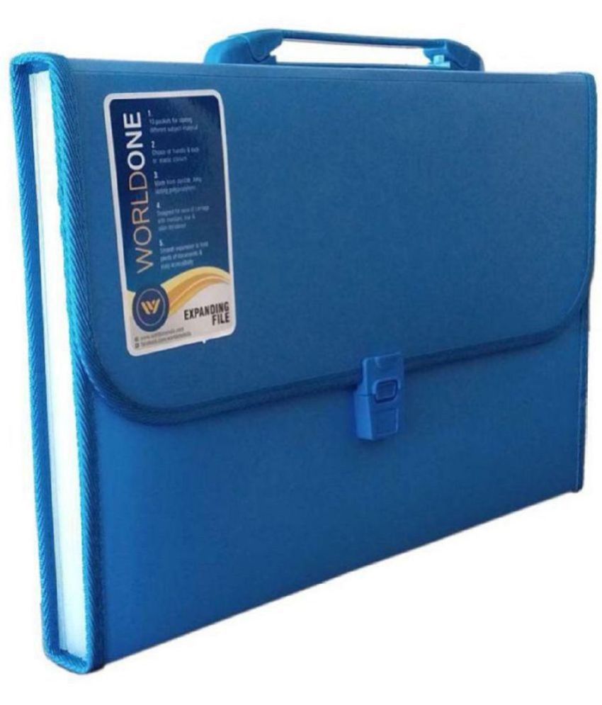     			Bluedeal - Blue Expandable File ( Pack of 1 )